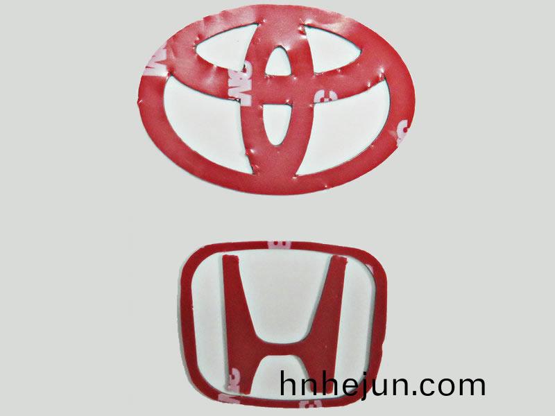 汽(qi)車(che)LOGO雙(shuang)麵膠(jiao)
